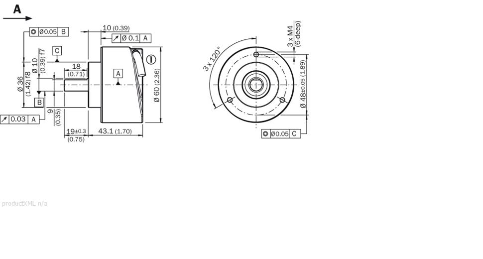 Sick. AFS/AFM60 SSI, Rotary   - AFS60E-S4AL002048 - 1058649