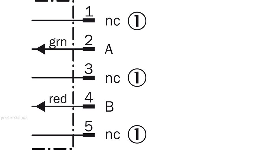 Connection diagramm PROFIBUS IN