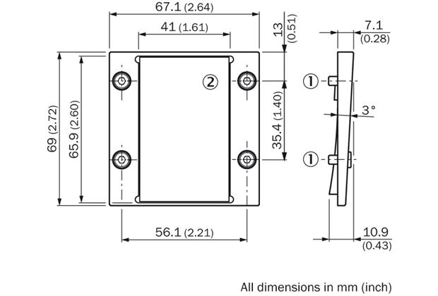 Dimensional drawing