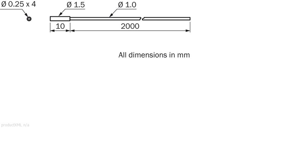 Dimensional drawing