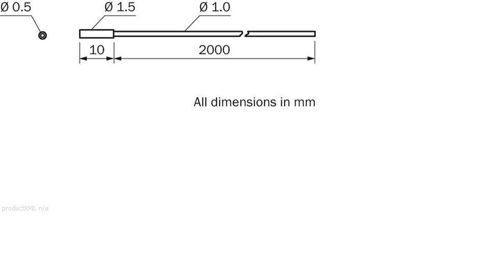 Dimensional drawing