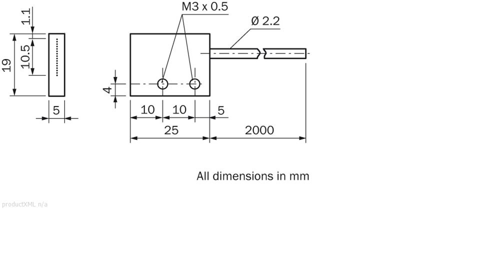 Dimensional drawing