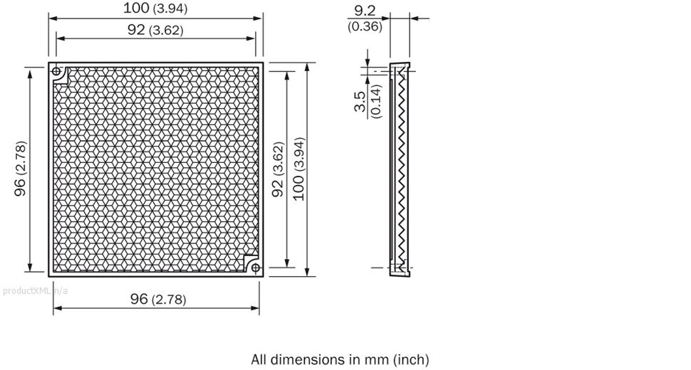 Dimensional drawing