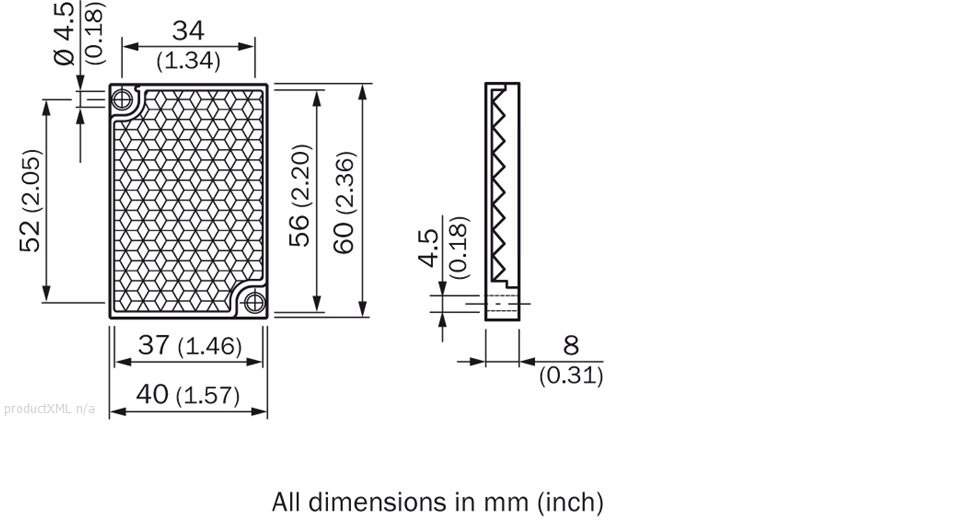 Dimensional drawing