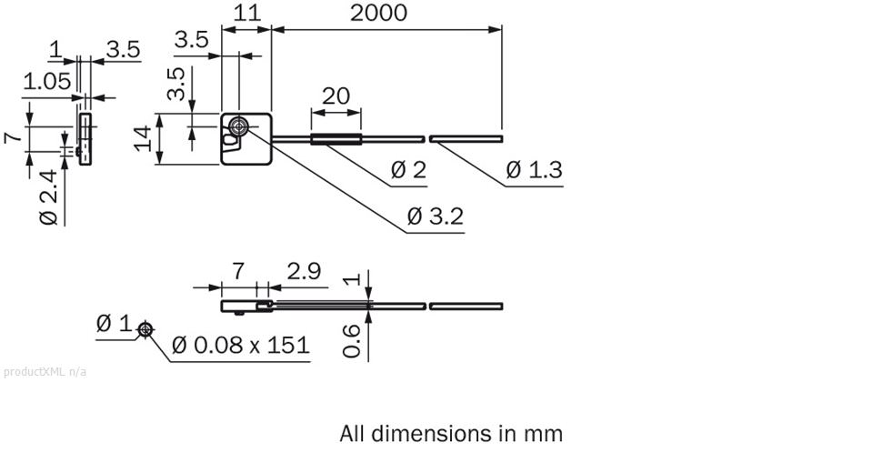 Dimensional drawing