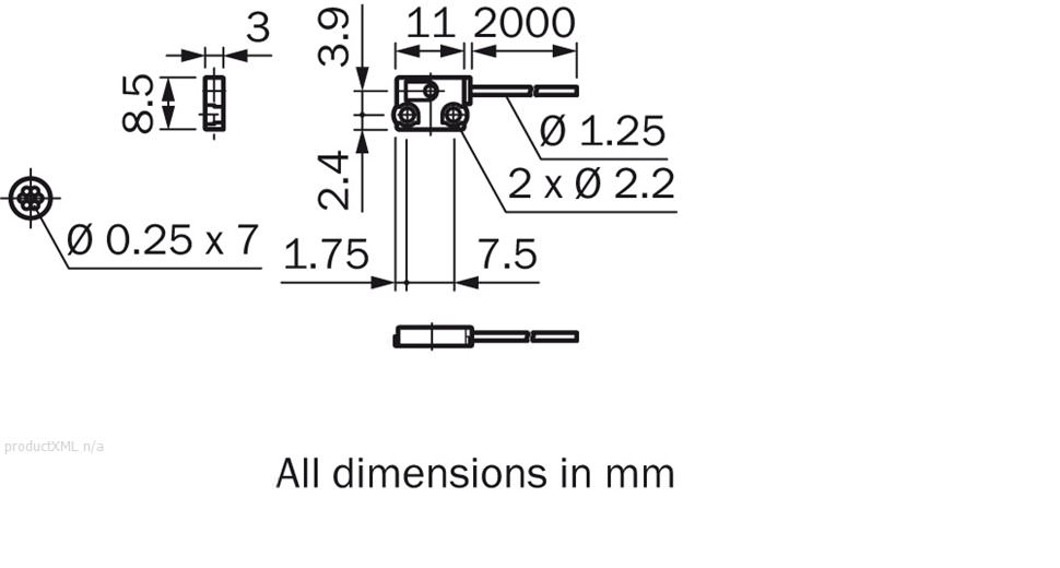 Dimensional drawing