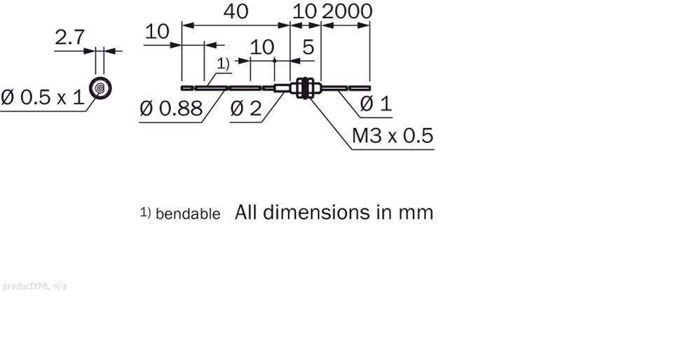 Dimensional drawing