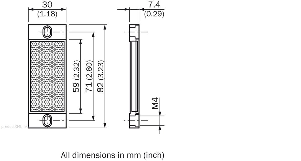 Dimensional drawing