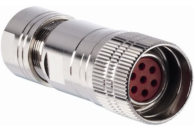 Sick. Plug connectors and cables / Female connector (ready to assemble) - DOS-1507-G - 6027536