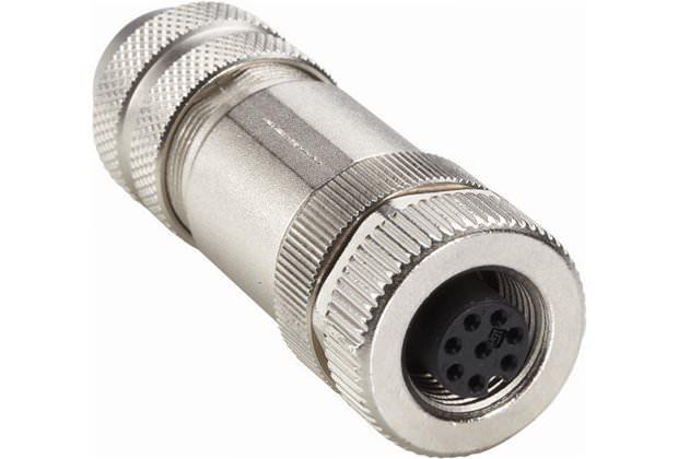 Sick. Plug connectors and cables / Female connectors (ready to assemble) - DOS-1208-GA - 6028369