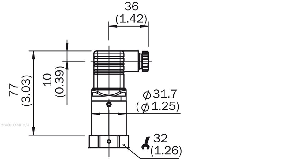 Dimensional drawing housing