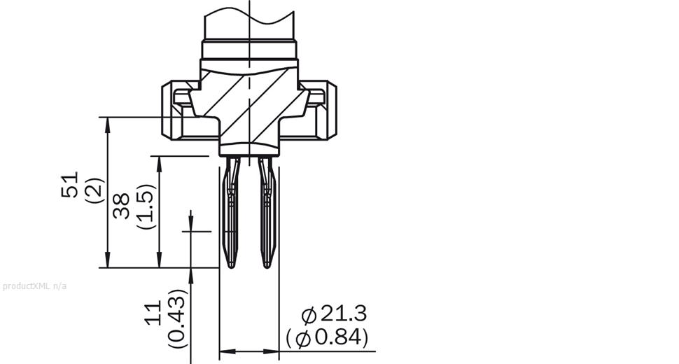 Dimensional drawing process connection