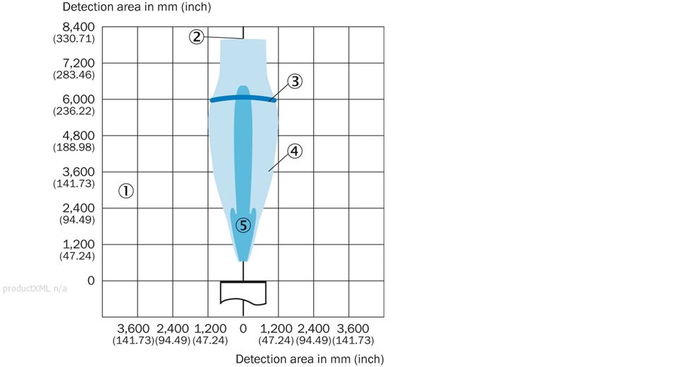 Detection area