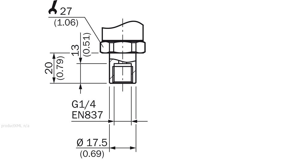 Dimensional drawing process connection