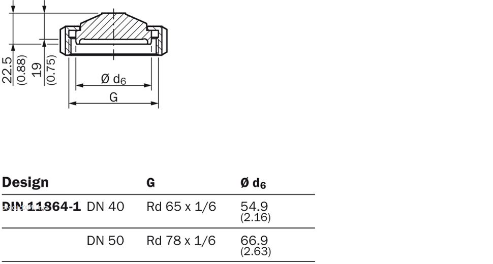 Dimensional drawing process connection