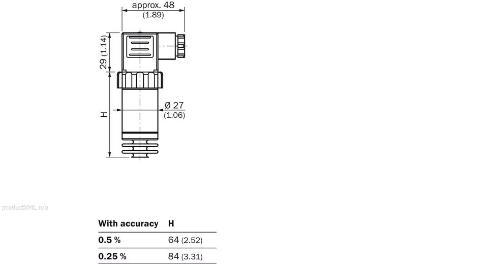 Dimensional drawing housing