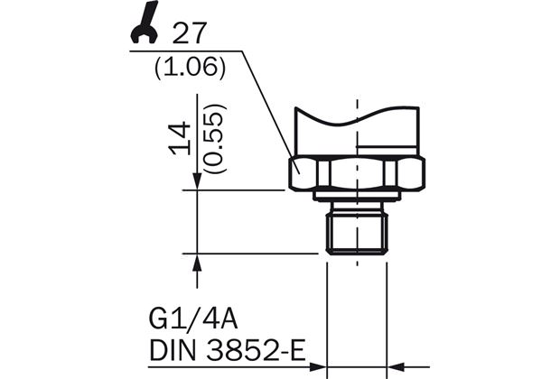 Dimensional drawing process connection