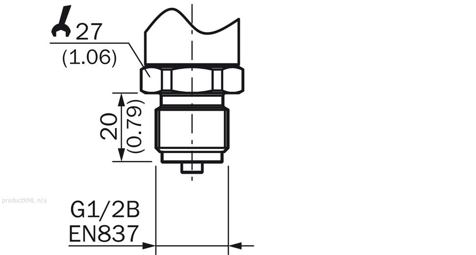 Dimensional drawing process connection