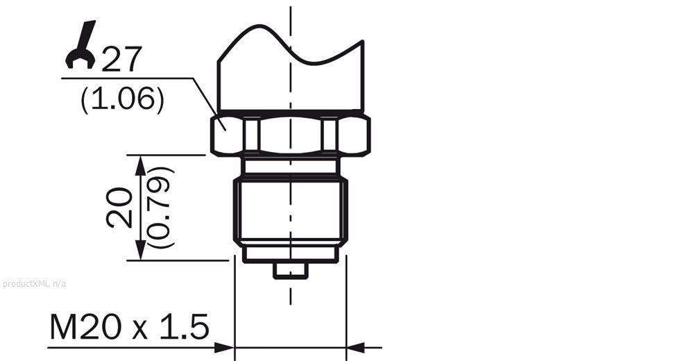 Dimensional drawing process connection