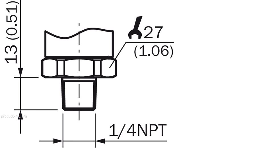 Dimensional drawing process connection