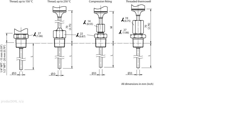 Dimensional drawing process connection