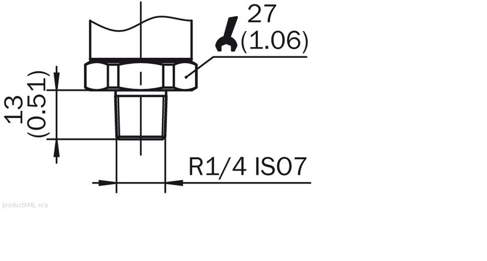 Dimensional drawing process connection