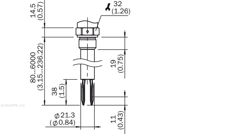 Dimensional drawing process connection