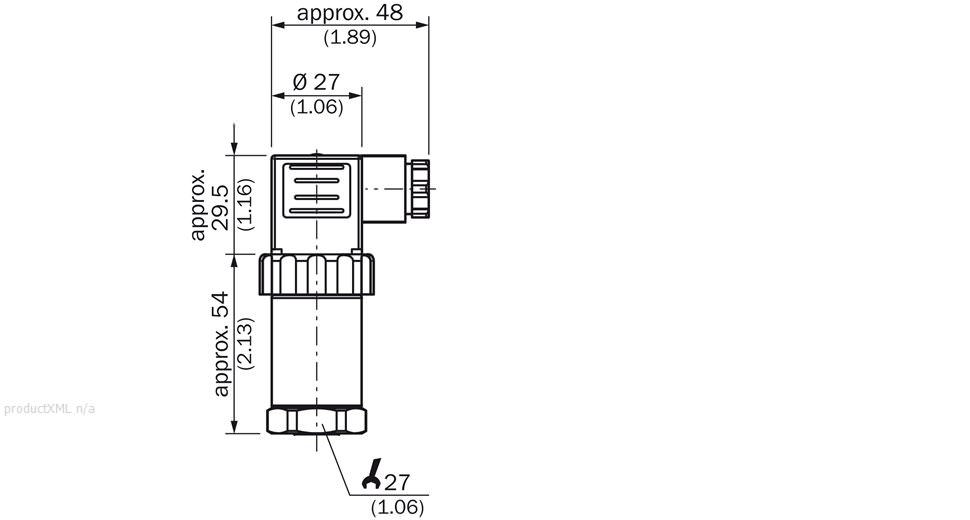 Dimensional drawing housing