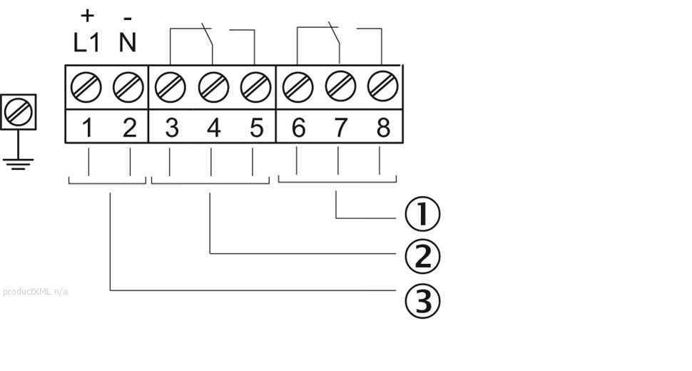 Double relay connection diagram