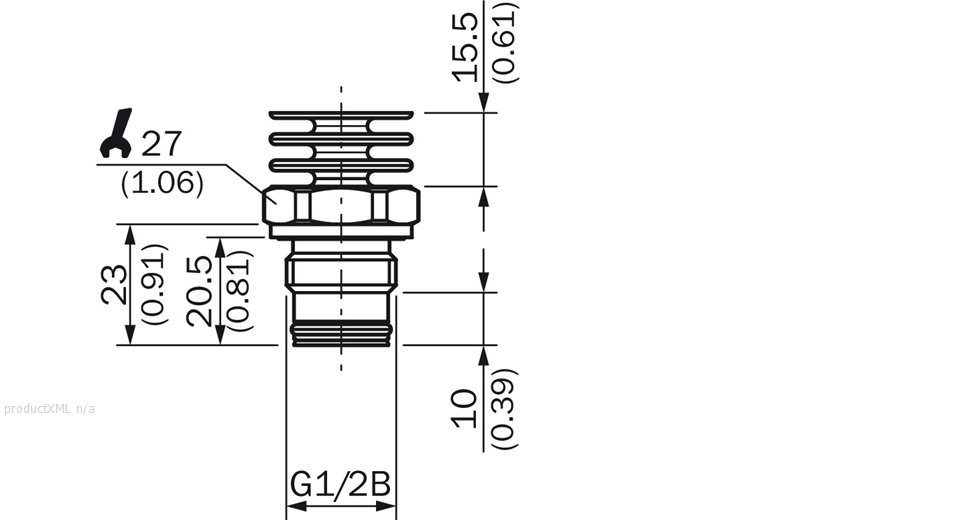 Dimensional drawing process connection