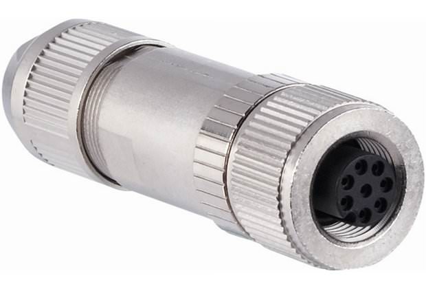 Sick. Plug connectors and cables / Female connector (ready to assemble) - DOS-1208-GA01 - 6045001