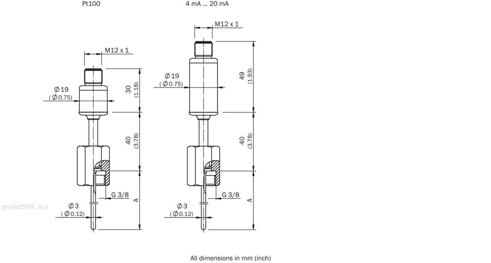 Dimensional drawing process connection