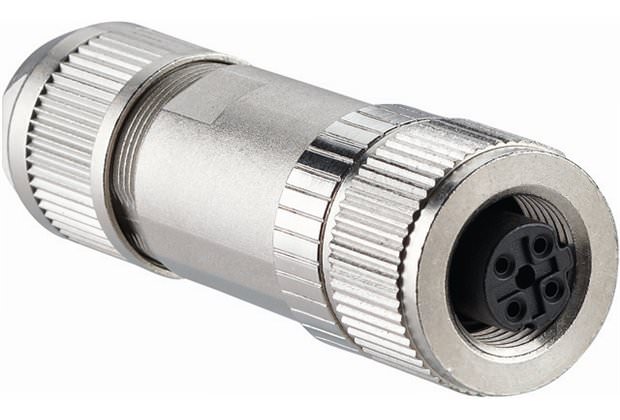 Sick. Plug connectors and cables / Female connectors (ready to assemble) - DOS-1204-GE - 6048153