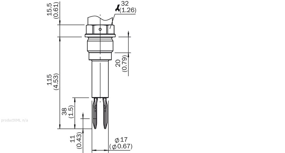 Dimensional drawing process connection