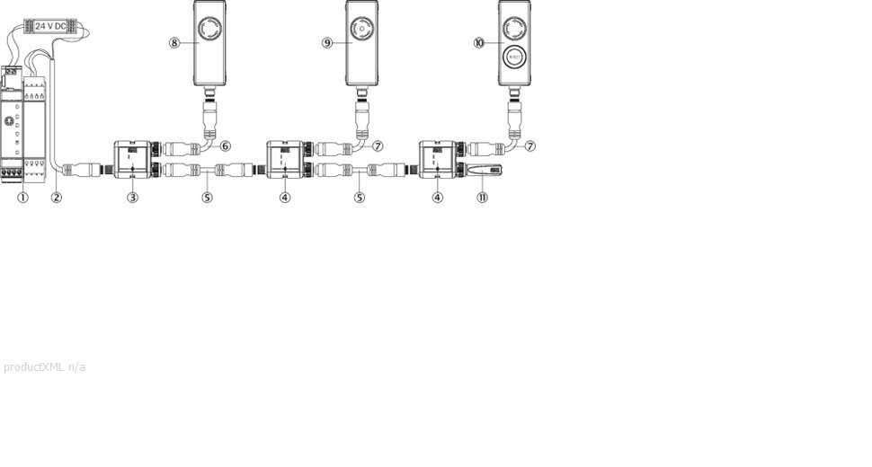 Series connection with Flexi Loop (without diagnosis)