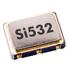 Silicon Laboratories. Oscillator XO 45.1584MHz/ 49.152MHz ±61.5ppm 15pF CMOS 55% 3.3V 6-Pin SMD Tray - 532CA000174DG