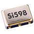 Silicon Laboratories. Oscillator XO 25MHz ±50ppm 15pF CMOS 52% 3.3V 8-Pin SMD Tray - 598CBC000111DG
