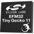 EFM32TG11B520F128GM80-BR Silicon Laboratories MCU 32-bit ARM Cortex M0+ RISC 128KB Flash 3.3V 80-Pin QFN EP T/R