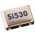Silicon Laboratories. Oscillator XO 122.88MHz ±61.5ppm LVPECL 55% 3.3V 6-Pin SMD Tray - 530AA122M880DG