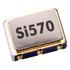 Silicon Laboratories. Oscillator XO 10MHz ±61.5ppm LVPECL 55% 3.3V 8-Pin SMD Tray - 570AAA000107DG