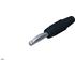 SKS Kontakttechnik. Conn Banana PL 1 POS Solder ST Cable Mount 1 Port - VON 30 BLACK