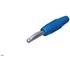 SKS Kontakttechnik. Conn Banana PL 1 POS Solder ST Cable Mount 1 Port - VON 30 BLUE