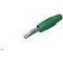 SKS Kontakttechnik. Conn Banana PL 1 POS Solder ST Cable Mount 1 Port - VON 30 GREEN