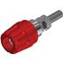 SKS Kontakttechnik. Conn Terminal Post SKT 1 POS Screw ST Panel Mount 1 Port - PK 10 A RED