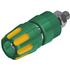 SKS Kontakttechnik. Conn Binding Post SKT 1 POS Screw ST Panel Mount 1 Port - PKI 10 A YELLOW/GREEN