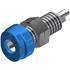 SKS Kontakttechnik. Conn Binding Post SKT 1 POS Solder ST Panel Mount 1 Port - BUG 10 BLUE