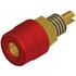SKS Kontakttechnik. Conn Binding Post SKT 1 POS Solder ST Panel Mount 1 Port - BIL 20 AU RED