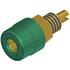 SKS Kontakttechnik. Conn Binding Post SKT 1 POS Solder ST Panel Mount 1 Port - BIL 20 AU GREEN