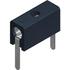 SKS Kontakttechnik. Conn Test Socket SKT 2 POS Solder RA Thru-Hole 1 Port - MPB 1 BLACK