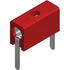 SKS Kontakttechnik. Conn Test Jack SKT 2 POS Solder RA Thru-Hole 1 Port - MPB 1 RED